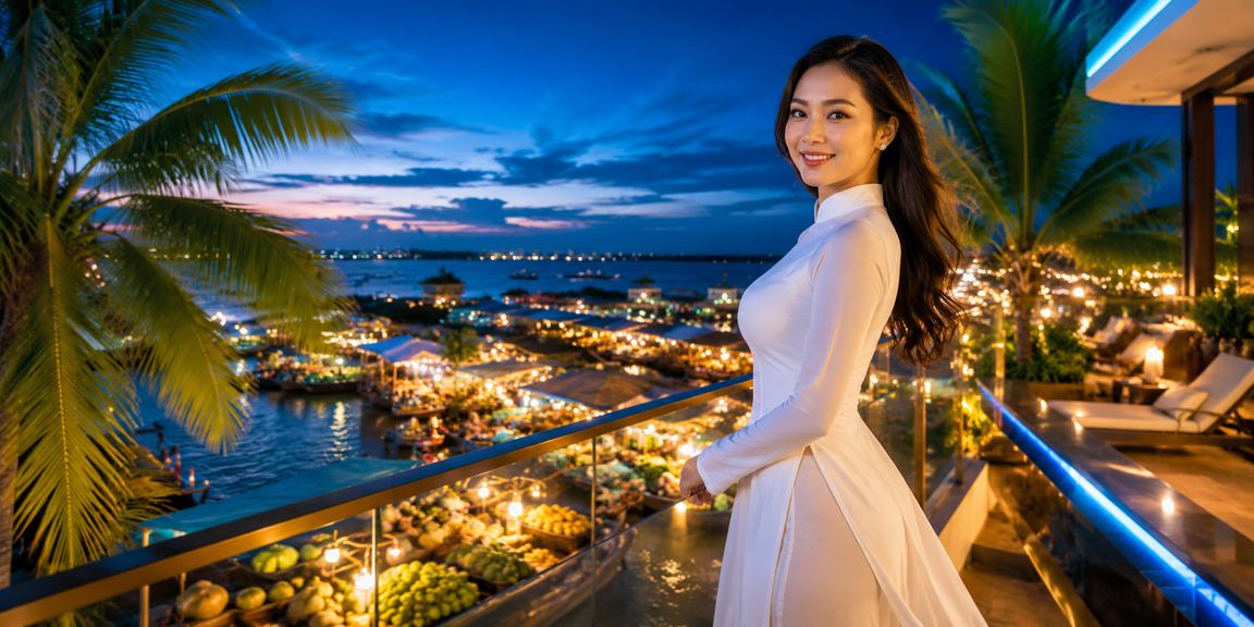 Người chơi sử dụng app pv06 tại khu vực miền Tây sông nước